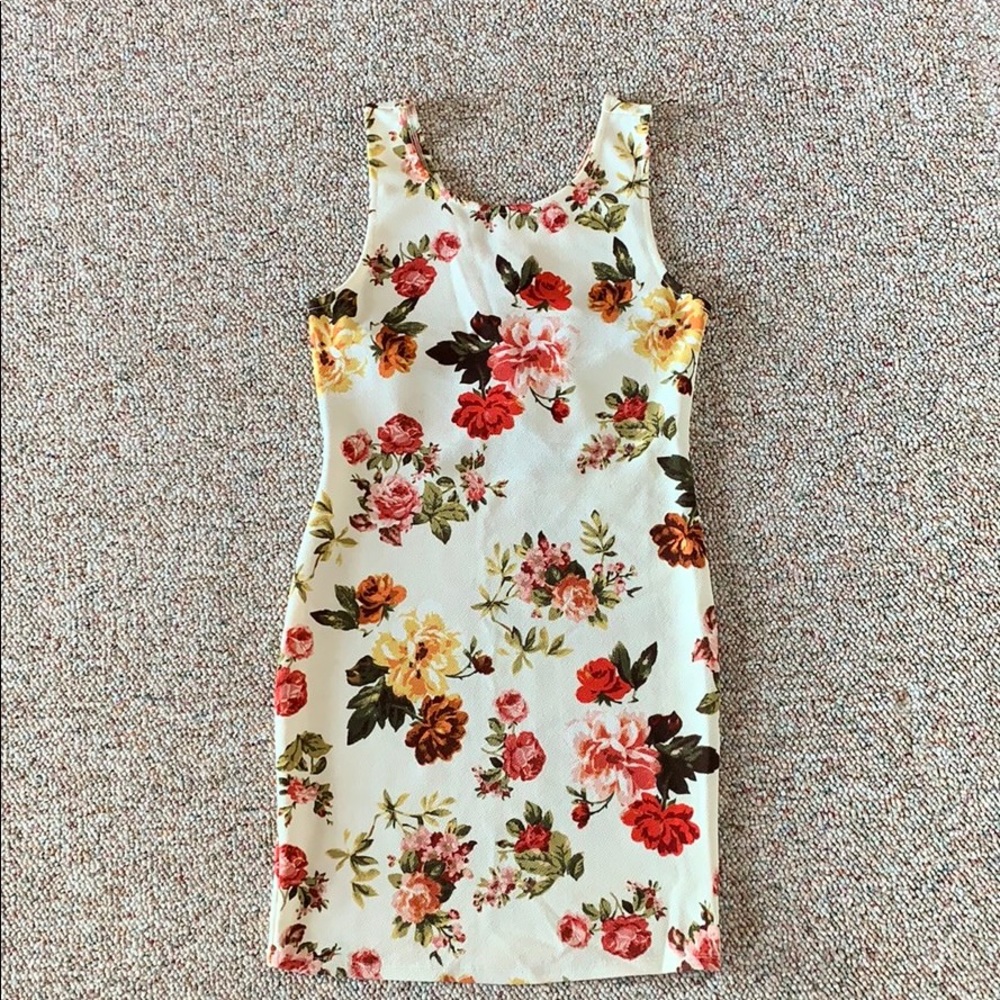 Floral Bodycon Dress